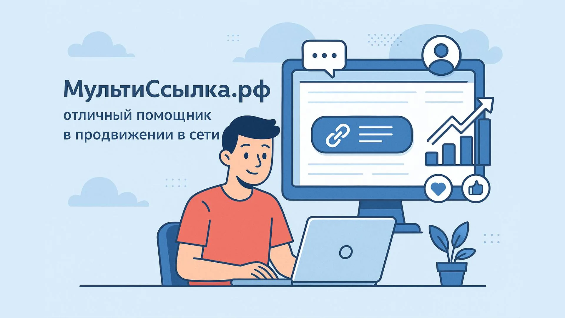 МультиСсылка.рф отличный помощник в продвижении в сети