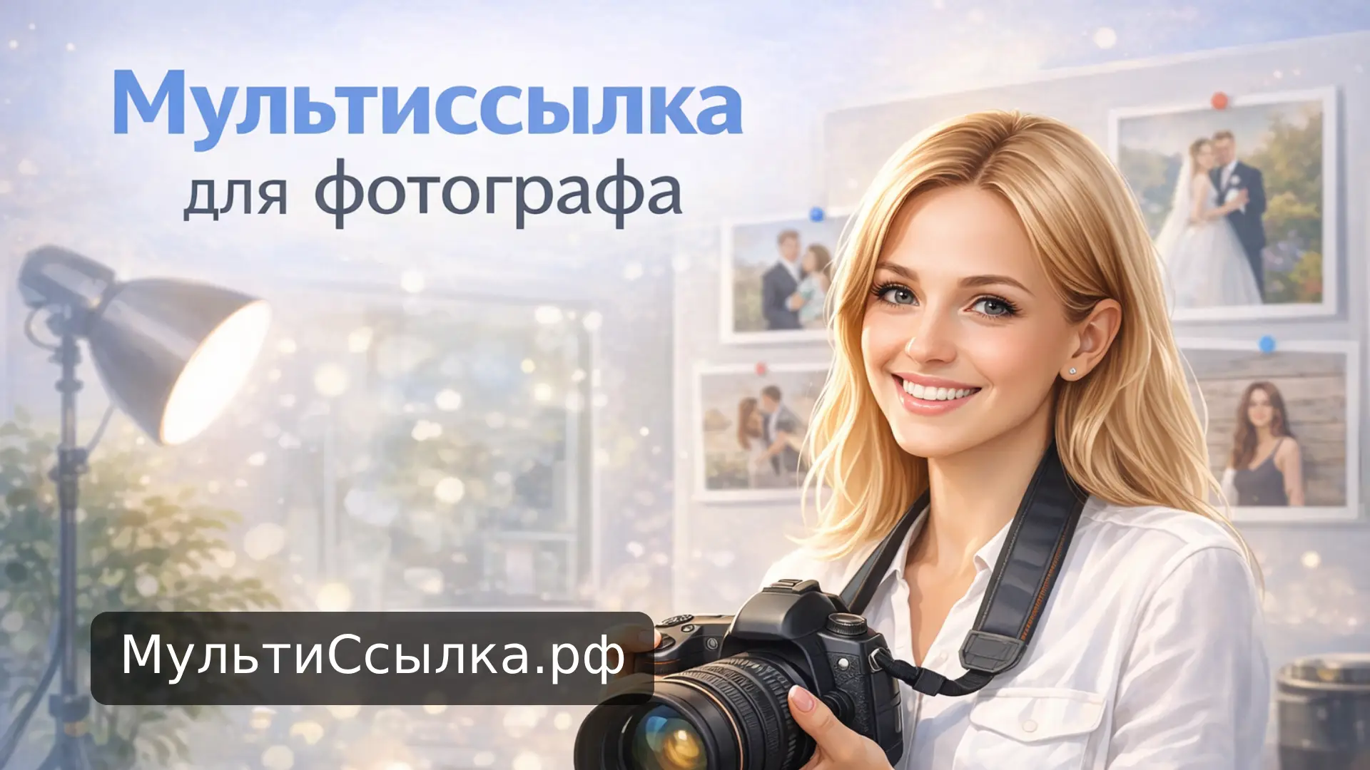 Мультиссылка для фотографа - удобная онлайн-визитка