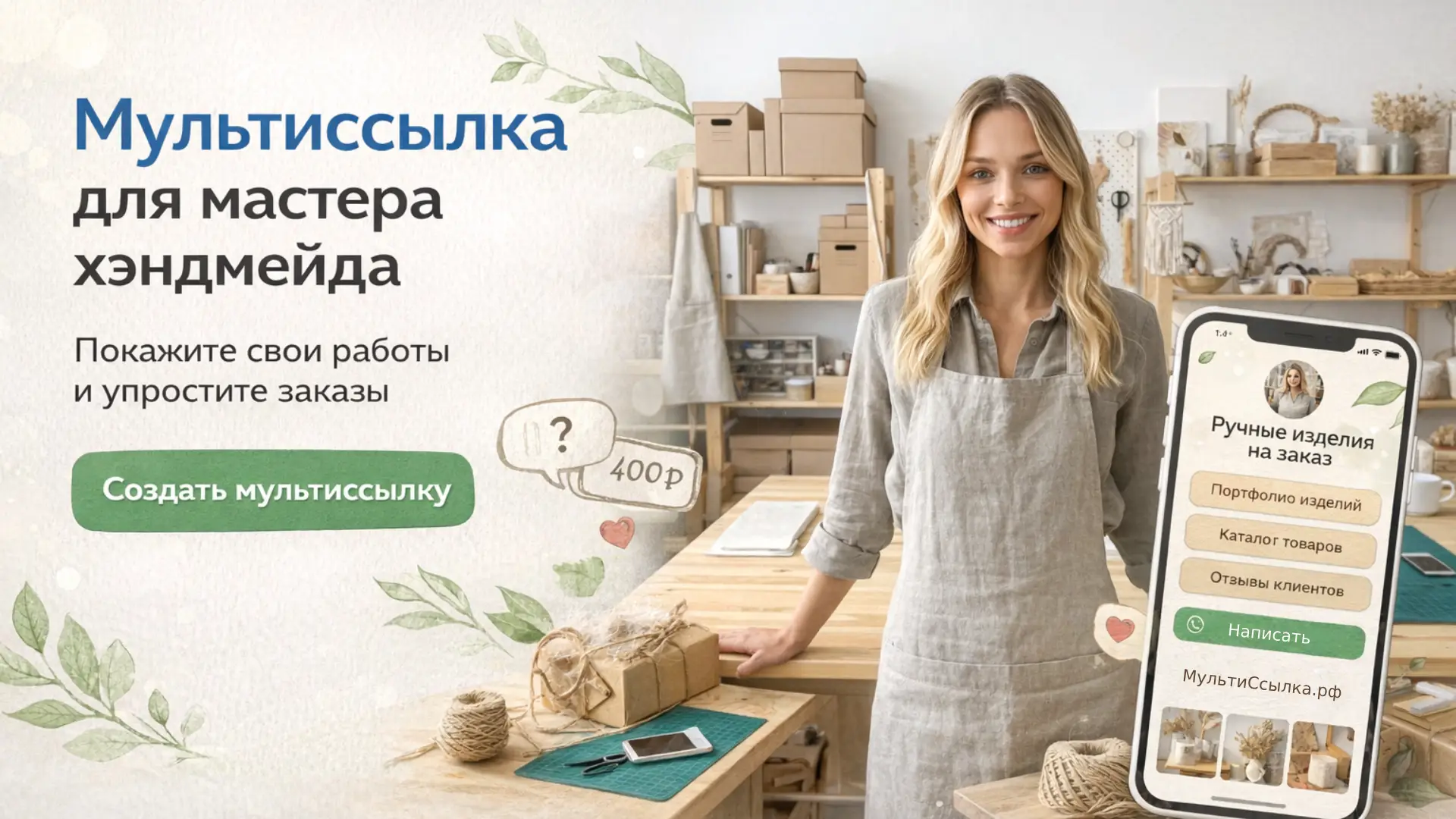 Мультиссылка для мастера хэндмейд