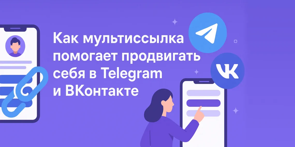 Как мультиссылка помогает продвигать себя в Telegram и ВКонтакте