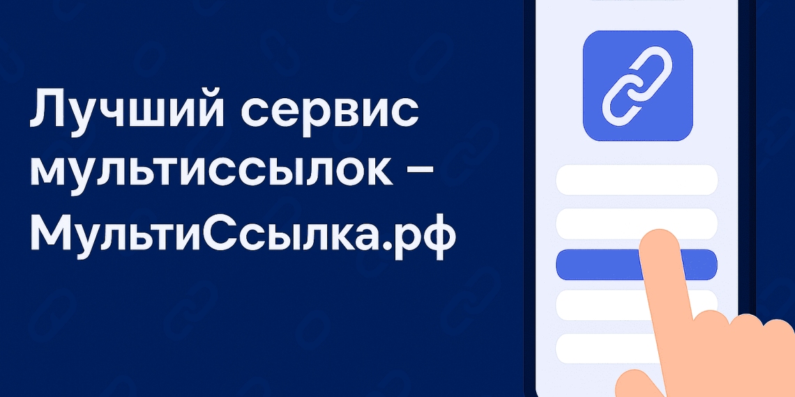 Лучший сервис мультиссылок – МультиСсылка.рф
