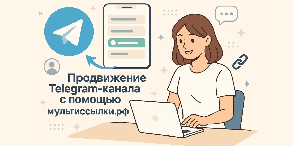 Продвижение Telegram-канала с помощью мультиссылки.рф Продвижение Telegram-канала с помощью мультиссылки.рф